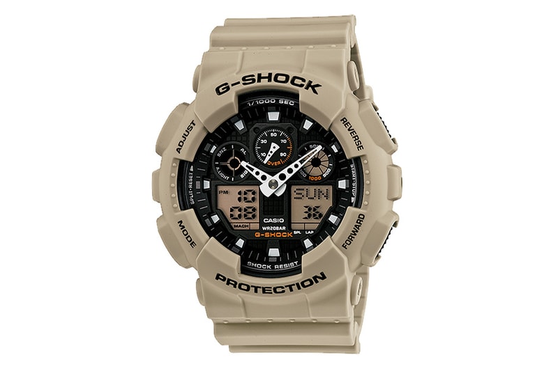 Casio G-Shock "Desert Beige" Series