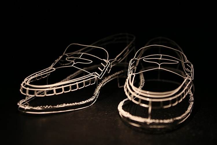 Cathy Miles Wire Shoes Installation @ South Place Hotel