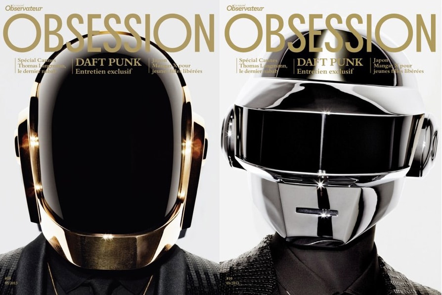 Daft Punk Cover The May 2013 Issue Of Obsession Magazine Hypebeast