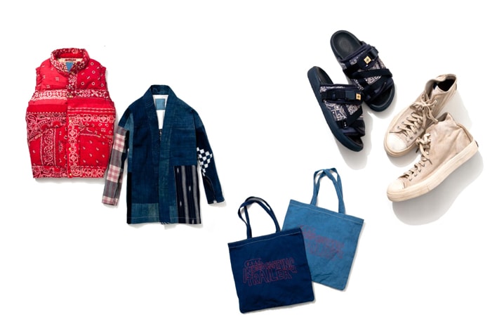 F.I.L. Indigo Camping Trailer 2013 ISETAN MEN'S Exclusive Collection