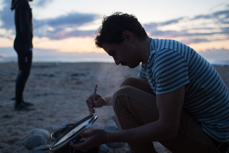Finisterre Striped Merino Portland T-Shirt
