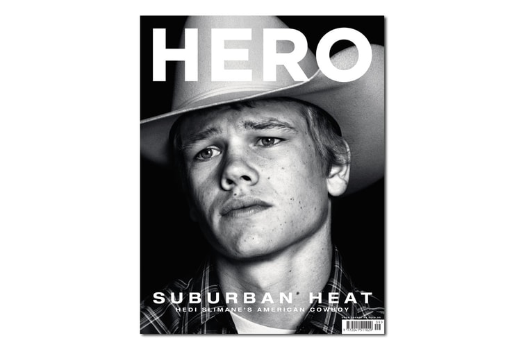 Hedi Slimane "American Cowboys" Editorial for HERO Magazine