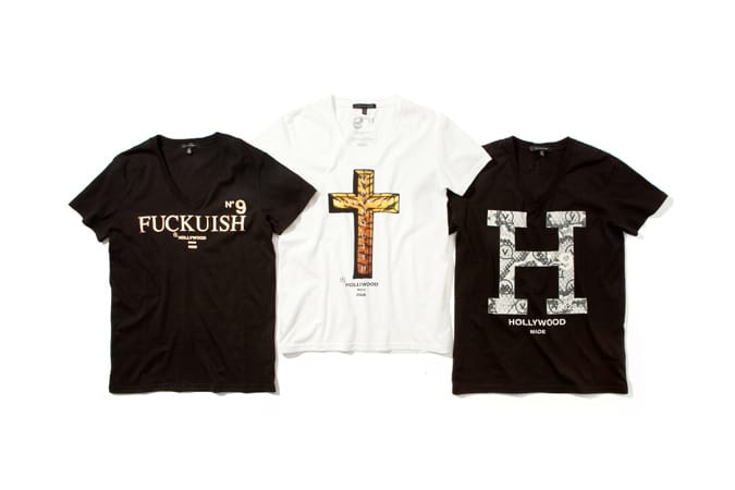 HOLLYWOOD MADE x VANQUISH 2013 Spring/Summer T-Shirt Collection