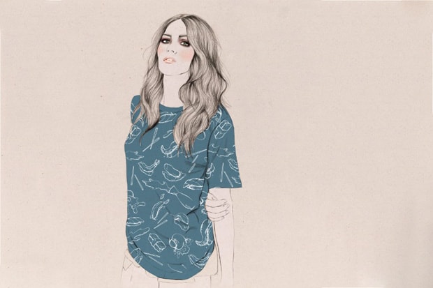 Kelly Thompson x ROOK 2013 Spring/Summer Illustrated Lookbook
