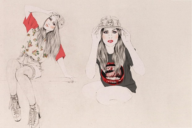 Kelly Thompson x ROOK 2013 Spring/Summer Illustrated Lookbook