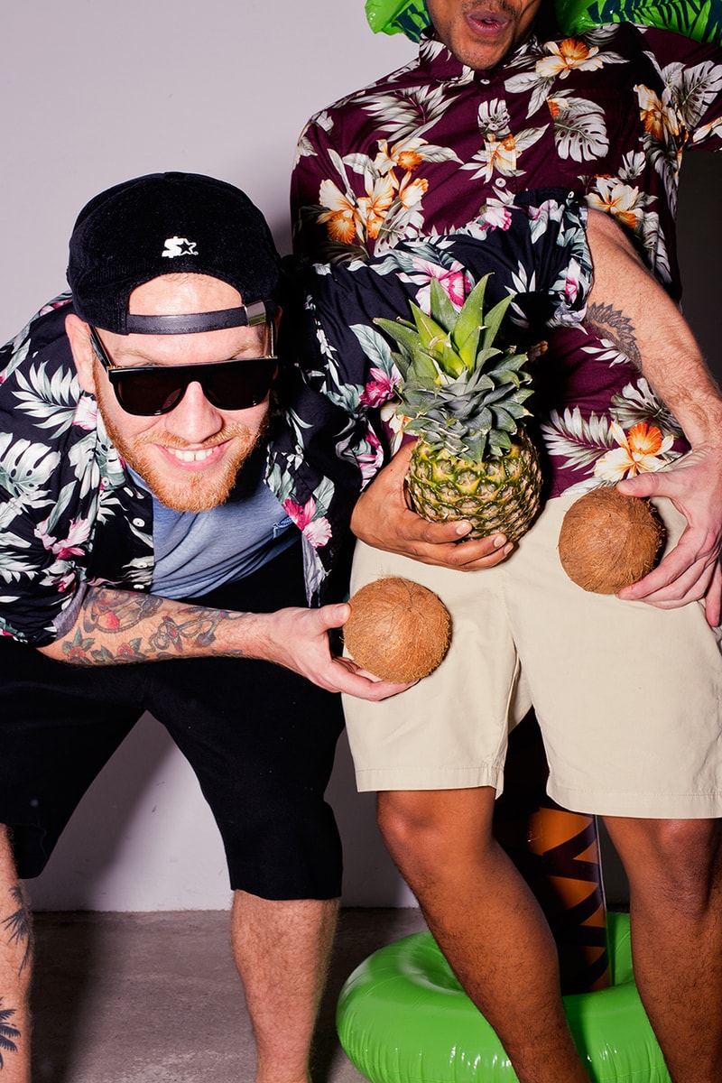 Le Berlinois x President's Hawaiian Japanese Printed Shirts