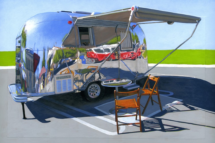 Leah Giberson's Hyperrealistic Paintings of Suburban Life