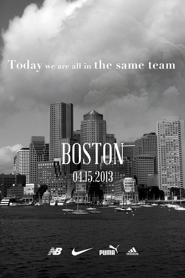 UPDATE: Nike, adidas, New Balance and PUMA Team Up for Boston