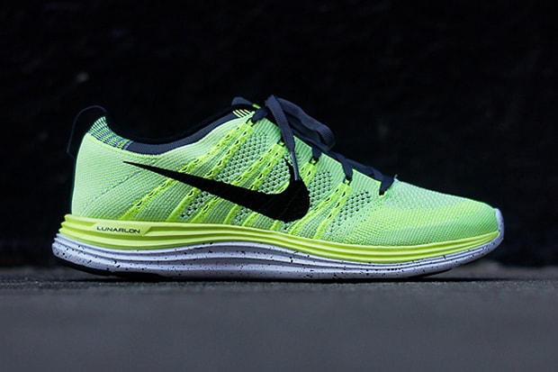 Nike Flyknit Lunar1+ Volt/Black-White-Pure Platinum