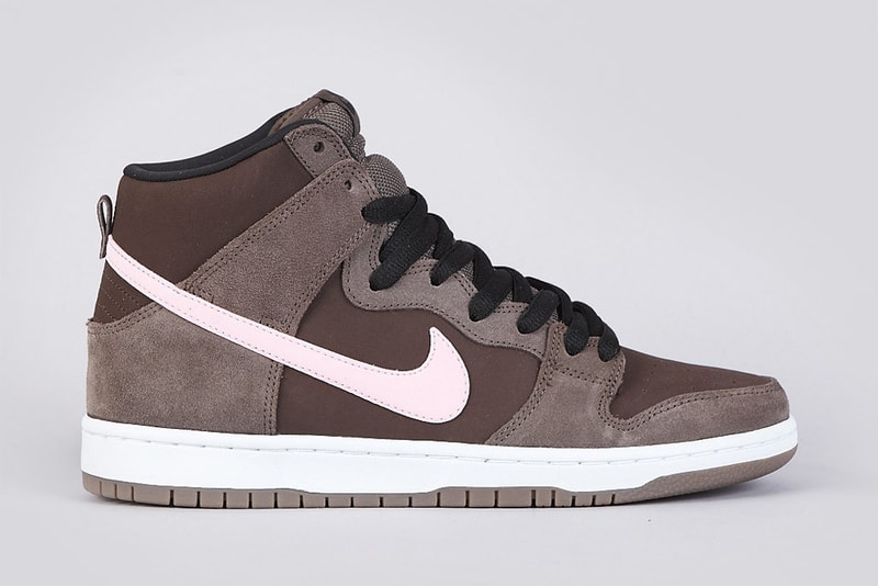 Nike SB Dunk High Pro Smoke/Ion Pink-Baroque Brown