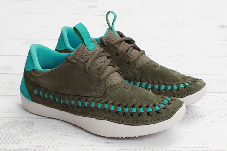 Nike Solarsoft Moccasin Premium Woven "Tarp Green"