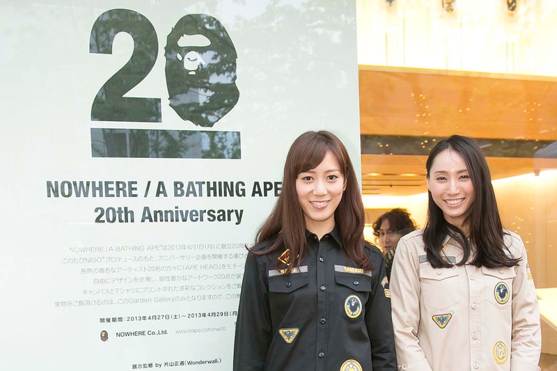 NOWHERE / A Bathing Ape 20th Anniversary Event Recap