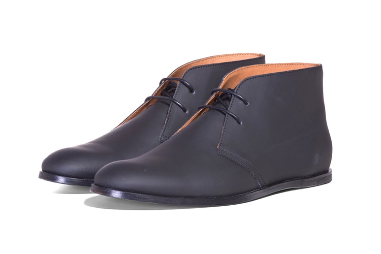 Opening Ceremony M1 Black Rubberized Leather