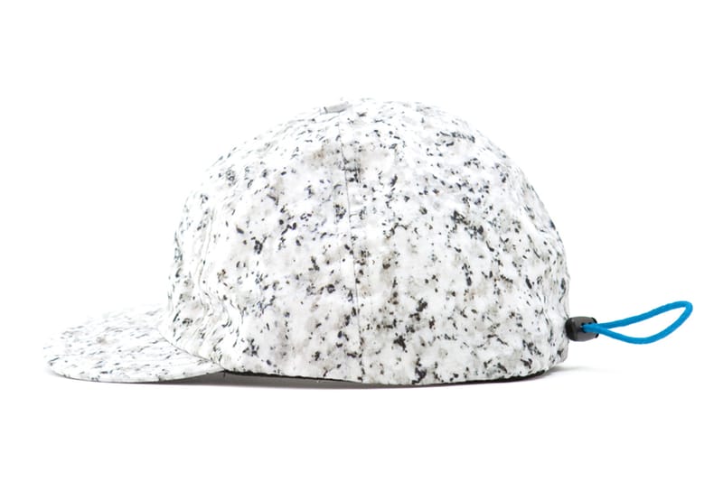 Patrik Ervell 2013 Spring/Summer Black & White Granite Print Sport Cap