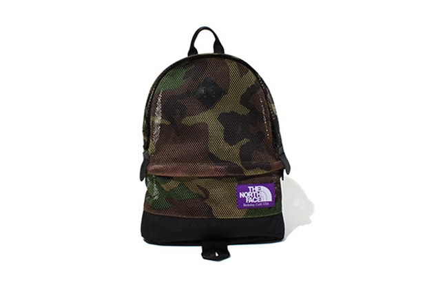 THE NORTH FACE PURPLE LABEL 2013 Spring/Summer Camouflage Mesh Bag Collection