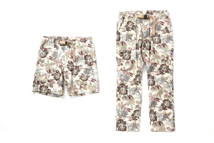 THE NORTH FACE PURPLE LABEL 2013 Spring/Summer Vintage Nylon Taffeta Print Collection