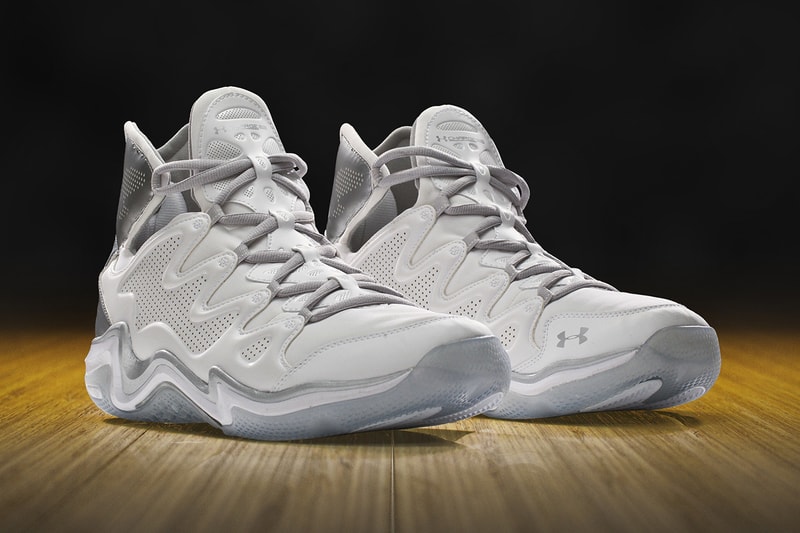 Under Armour Charge BB Low "Clean White" & "Blacked Out" 