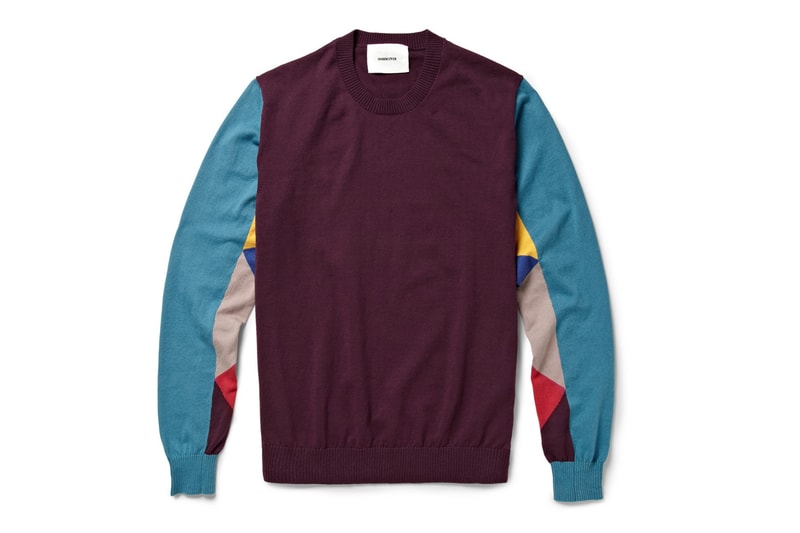 UNDERCOVER 2013 Spring/Summer Panelled Cotton-Jersey Sweater