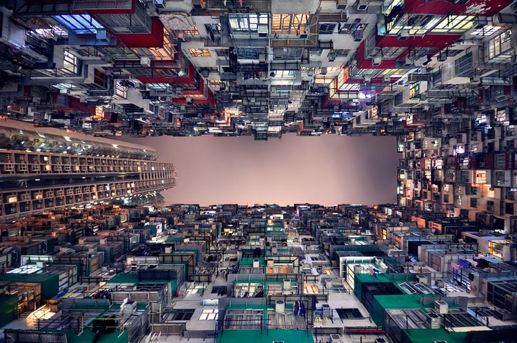 Vertical Horizon of Hong Kong by Romain Jacquet-Lagreze