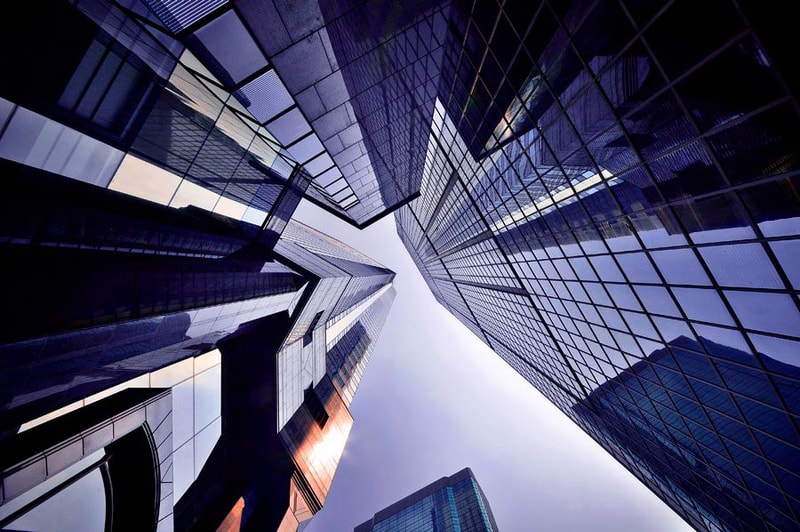 Vertical Horizon of Hong Kong by Romain Jacquet-Lagreze