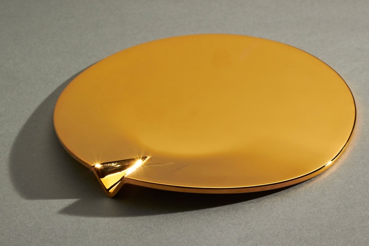 24 Carat Gold-Plated Fetish Ashtray by Joe Doucet