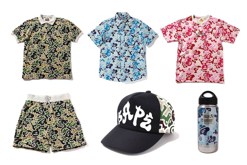 A Bathing Ape 2013 Spring/Summer "HIEROGLYPH CAMO" Collection