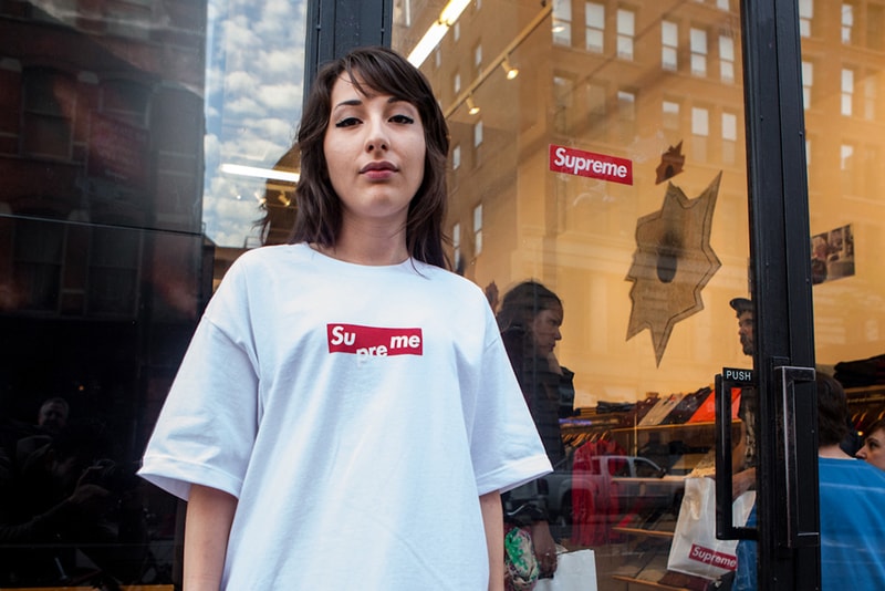 Supreme's Box Logo Gets Flipped for Free "Su me" T-Shirt 