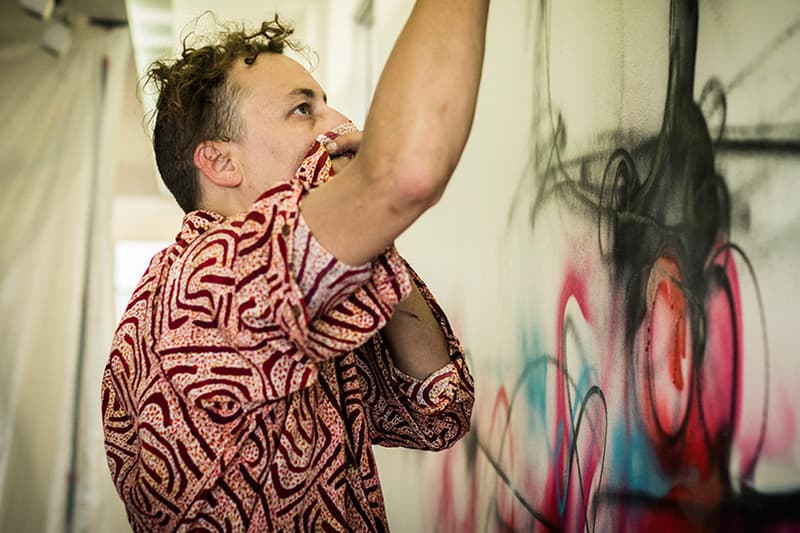 Anthony Lister’s Los Angeles Mural at theAudience Part II