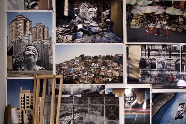 Artsy Takes Us Inside JR's New York Studio