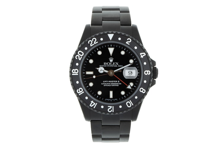 Black Limited Edition by Alejandro Alcocer Rolex GMT Master II