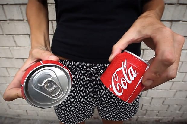 Two People, One Can: Coke's New Can Lets You Twist And Share
