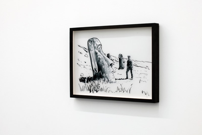 Daniel Arsham "Easter Island" Exhibition Recap at Galerie Perrotin