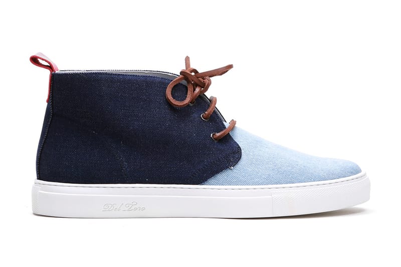 Del Toro Selvage Denim Alto Chukka Sneaker