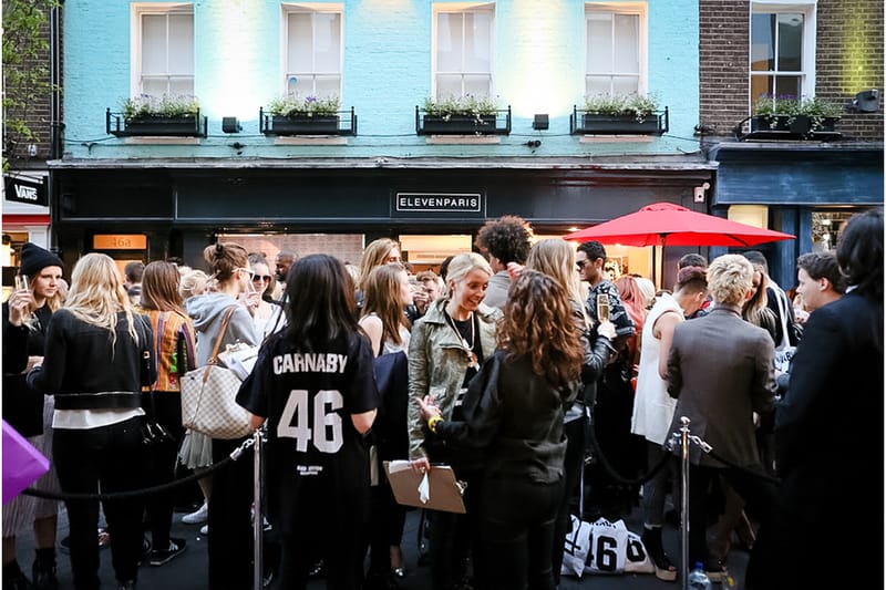 Eleven Paris Carnaby Store Opening Recap