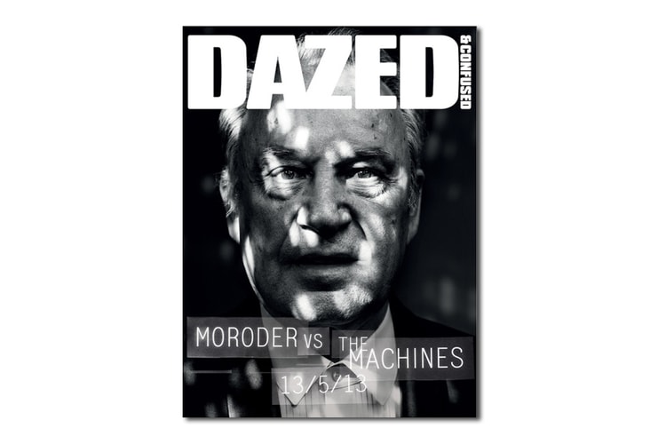 Giorgio Moroder Teaser Cover for Dazed & Confused's June 2013 Issue