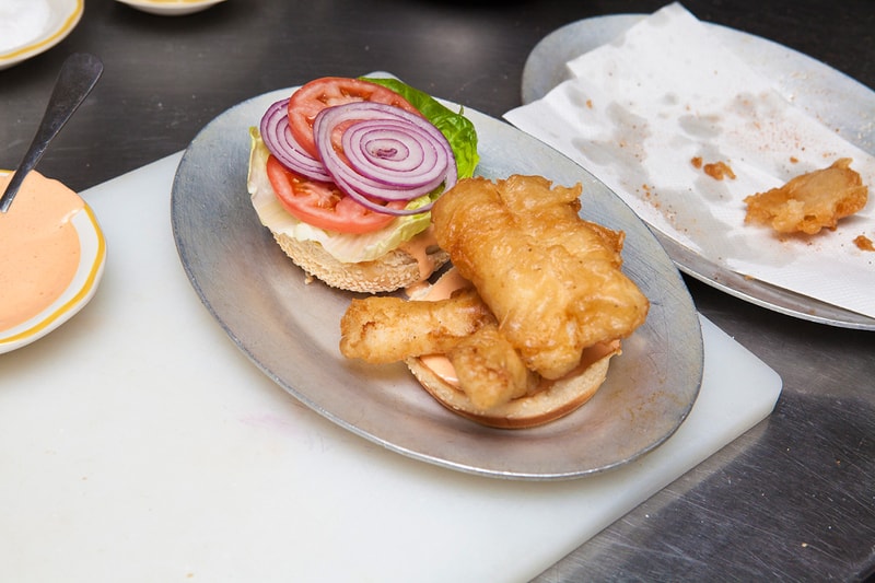 HYPEBEAST Eats… Fried Hake Fish Sandwich by David Malbequi of Prima