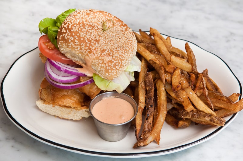 HYPEBEAST Eats… Fried Hake Fish Sandwich by David Malbequi of Prima