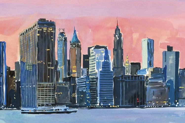 Jean-Philippe Delhomme Illustrates New York City for Louis Vuitton