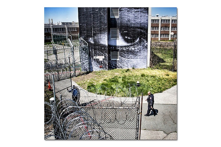 JR Puts Art On Rikers Island Prison
