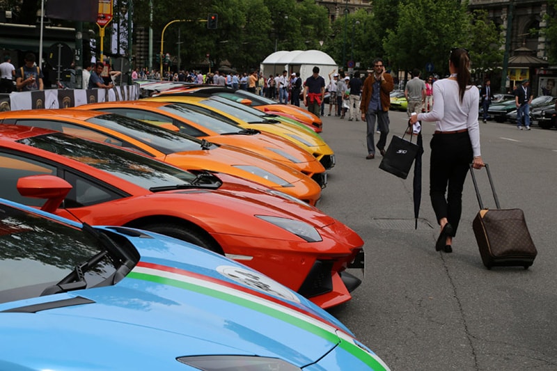 Lamborghini Celebrates its 50th Anniversary with the Grande Girdo d'Italia