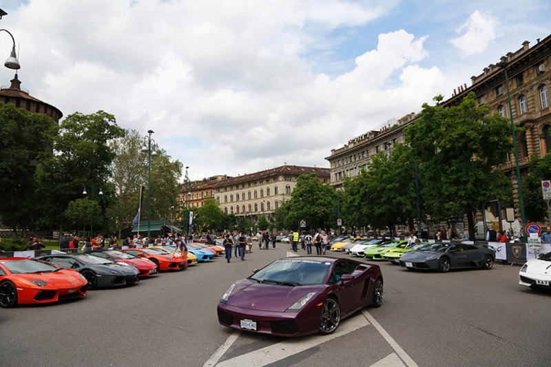 Lamborghini Celebrates its 50th Anniversary with the Grande Girdo d'Italia