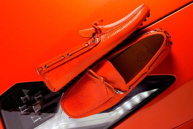 Car Shoe for Lamborghini 50th Anniversary Moccasin Collection