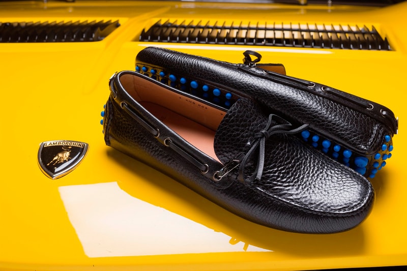 Car Shoe for Lamborghini 50th Anniversary Moccasin Collection