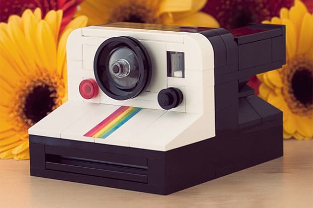 LEGO Polaroid OneStep SX-70 Camera by Chris McVeigh