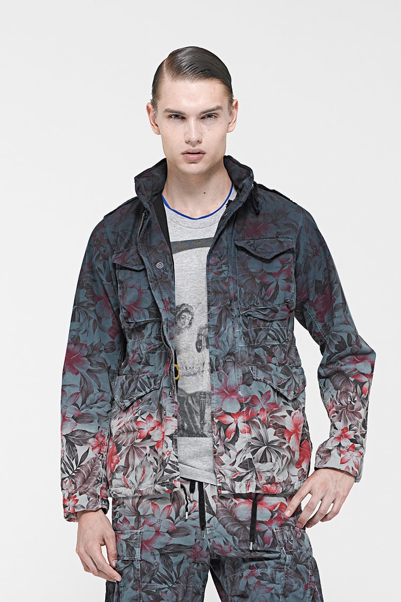 MIHARAYASUHIRO Floral M-65 Jacket