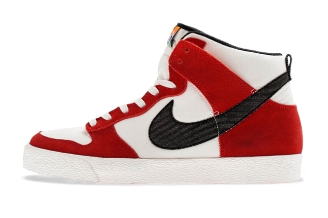 Nike Dunk High AC Sail/University Red