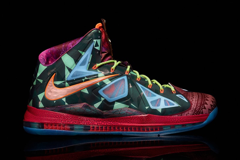 Nike Marks Lebron James's MVP Title with the Lebron X MVP Shoe