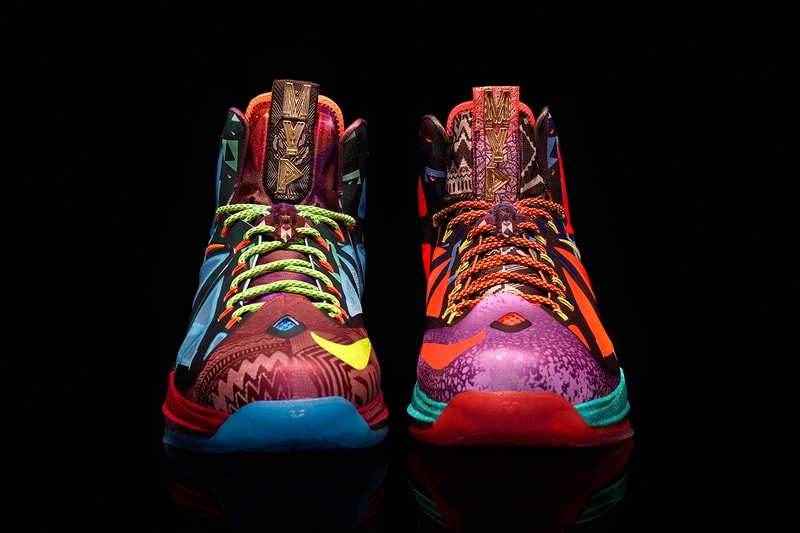 Nike Marks Lebron James's MVP Title with the Lebron X MVP Shoe