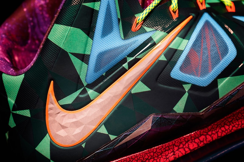 Nike Marks Lebron James's MVP Title with the Lebron X MVP Shoe