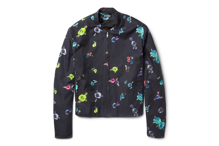 Raf Simons for MR PORTER 2013 Flower-Print Collection